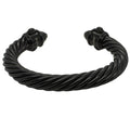 David Yurman Black Aluminum Cable Bracelet