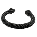David Yurman Black Aluminum Cable Bracelet