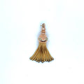 Estate Victorian 14K Gold Tassel Pendant