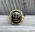 10k Gold Fraternal Order of Eagles Ladies Auxilary Signet Ring