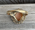 Vintage 10k Gold Shell Cameo Ring Women’s Profile Estate Cameo Ring