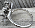 Vintage 14k Gold Jewels of JCY Diamond Sunburst Ring
