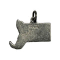 State of Massachusetts Sterling Silver Blue Enamel Charm by Danecraft