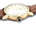 Omega De Ville Automatic Ladies Wrist Watch – 14k Solid Gold – Caliber 663