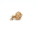 Vintage 14K Filigree Pitcher w/Freshwater Pearl Charm Pendant